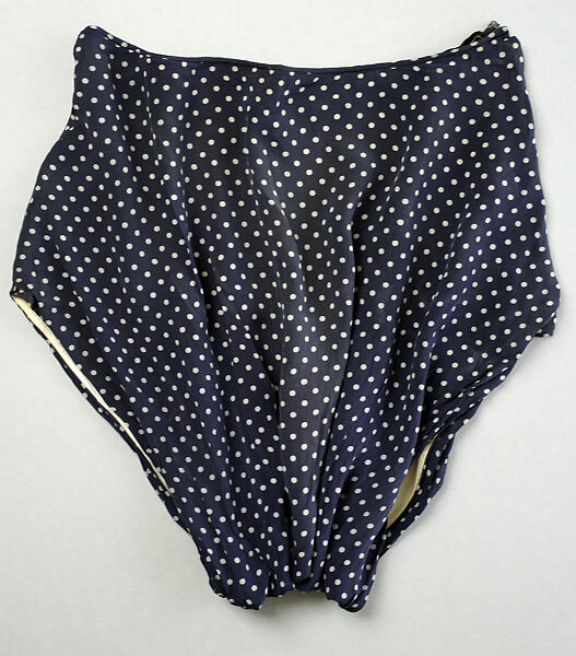 Playsuit, Claire McCardell (American, 1905–1958), rayon, silk, American