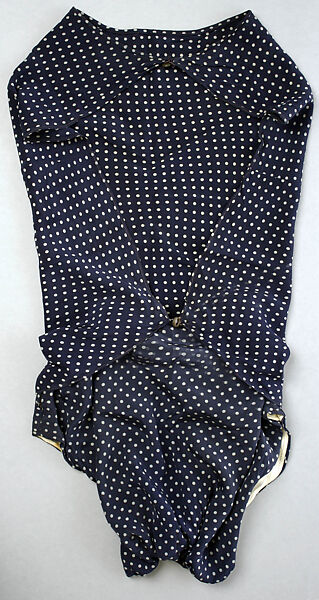 Playsuit, Claire McCardell (American, 1905–1958), rayon, silk, American