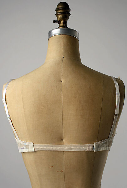 Brassiere, Cadolle (French, founded 1889), nylon/spandex blend, polyester, French