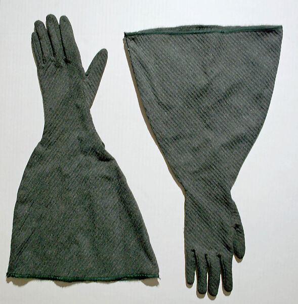 Coat, wool, fur (nutria), French