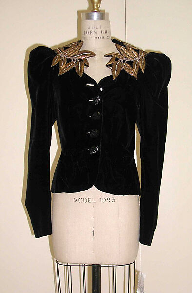 Schiaparelli - Evening jacket - French - The Metropolitan Museum