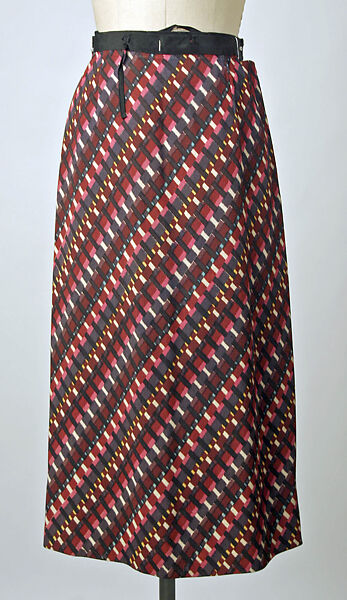 Suit, Schiaparelli (French, founded 1927), rayon, plastic (cellulose acetate, cellulose nitrate), French