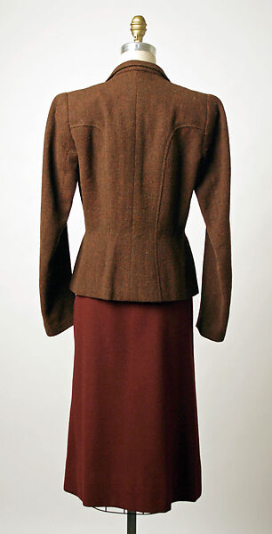 Jacket, Schiaparelli (French, founded 1927), wool, French