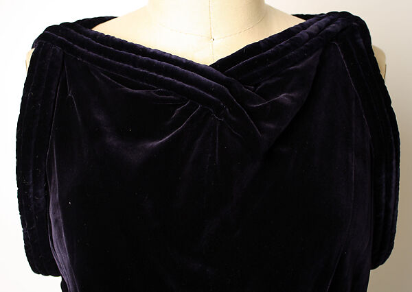 Dinner ensemble, Muriel King (American, 1900–1977), silk, American