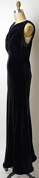 Dinner ensemble, Muriel King (American, 1900–1977), silk, American