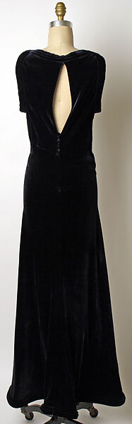 Dinner ensemble, Muriel King (American, 1900–1977), silk, American