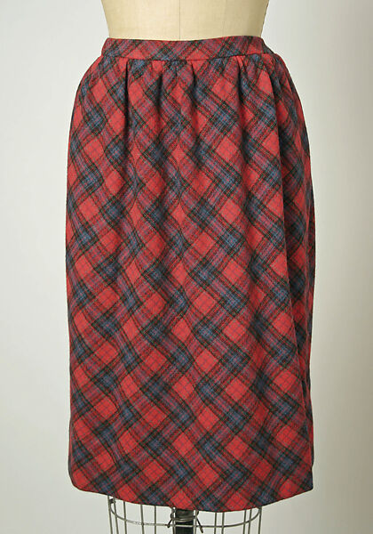 Ensemble, House of Balenciaga (French, founded 1937), wool, French