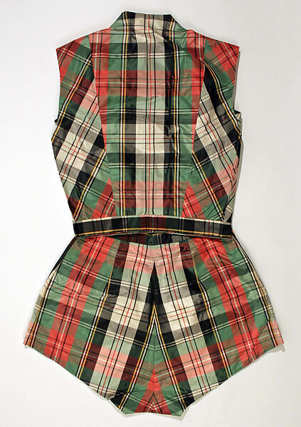 Playsuit, C. Goldstein (French), silk, French