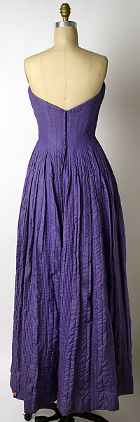 Dress, Ceil Chapman (American, born 1912), synthetic, American