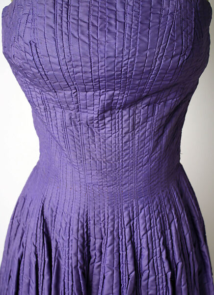 Dress, Ceil Chapman (American, born 1912), synthetic, American