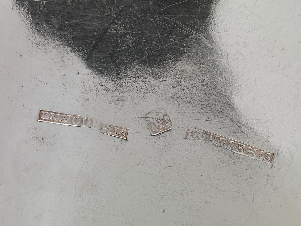 Teapot, Daniel Van Voorhis (1751–1824), Silver, American