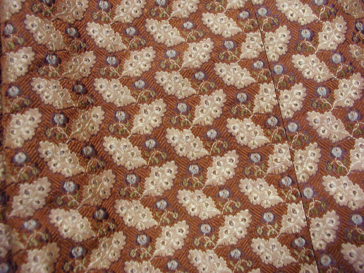 Robe à la française, silk, European