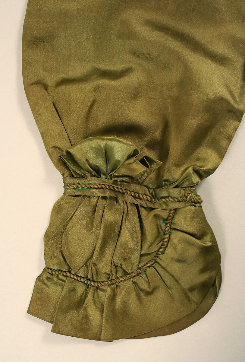 Spencer, silk, cotton, probably British