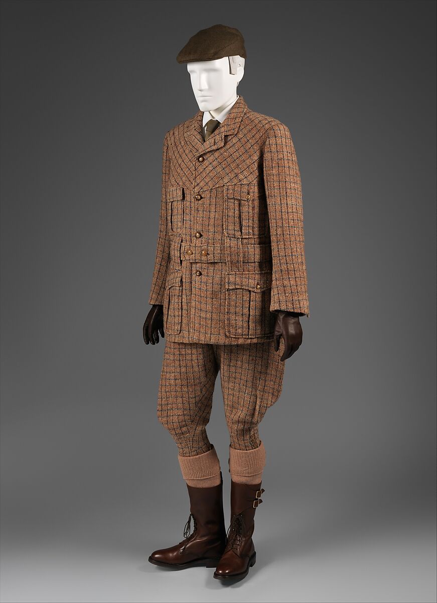 Suit, wool, British 