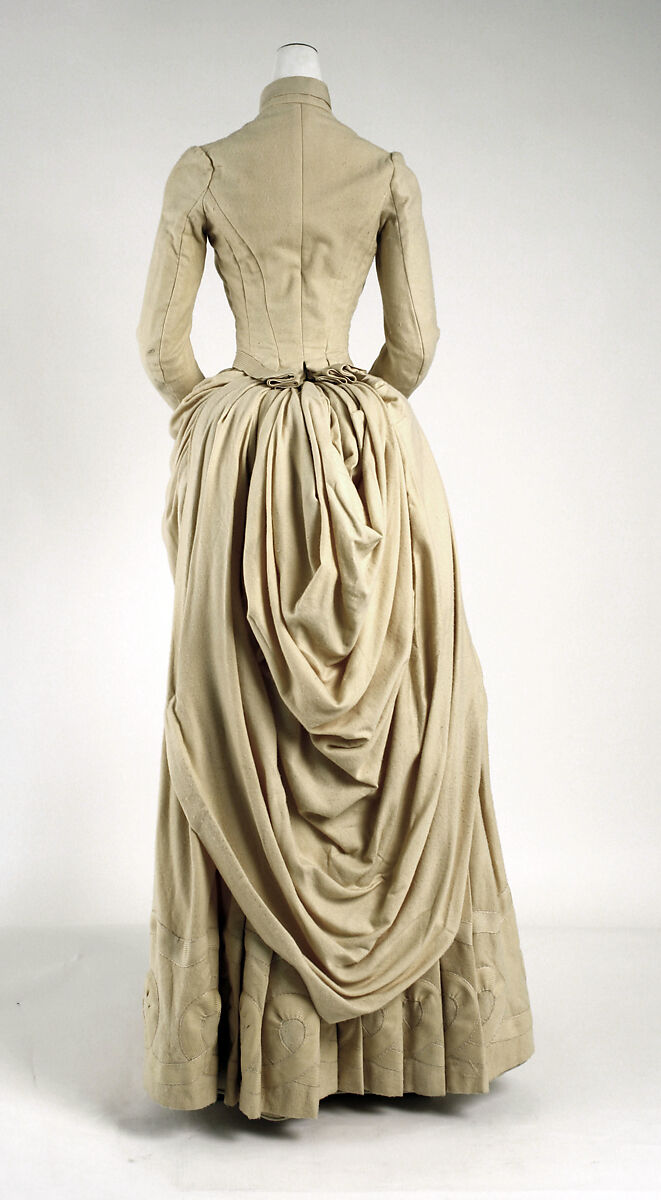 Dress, wool, American or European