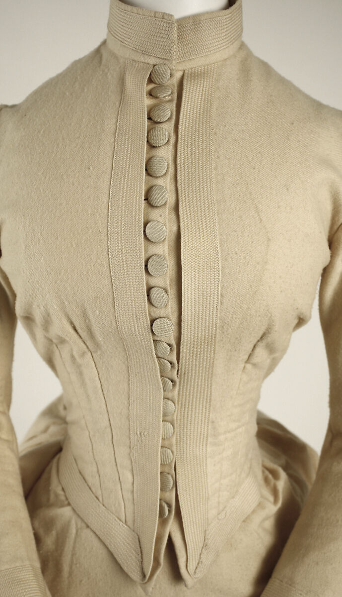 Dress, wool, American or European