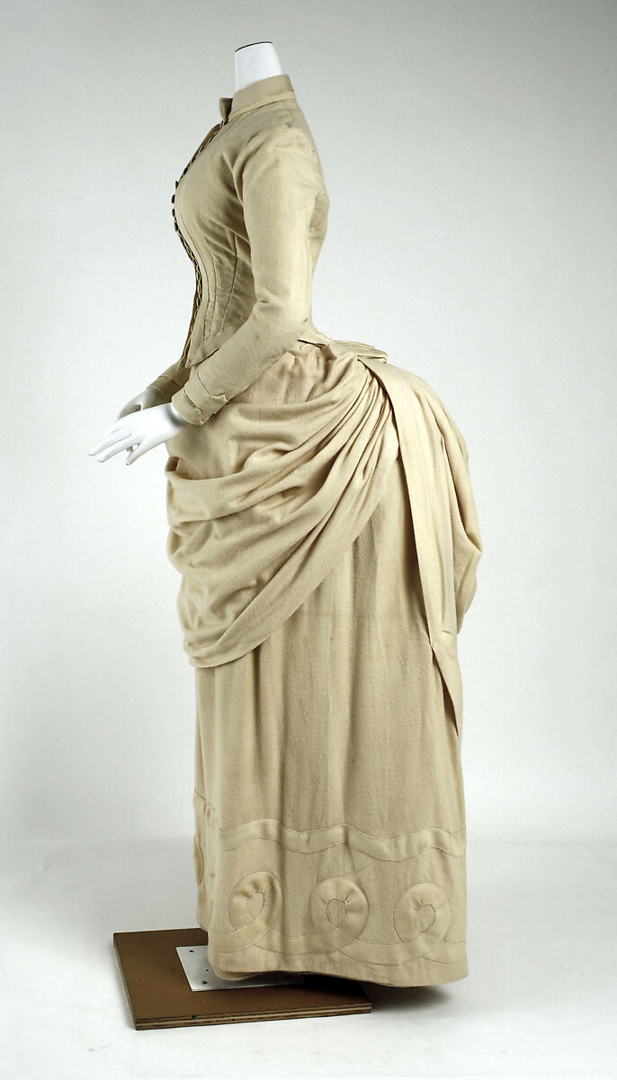 Dress, wool, American or European