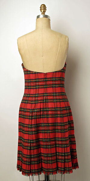 Ensemble, (a) Isaac Mizrahi (American, born 1961), (a) wool
(b,c) silk, American