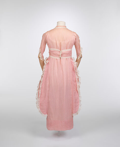 Dress, Jeanne Paquin (French, 1869–1936), cotton, French