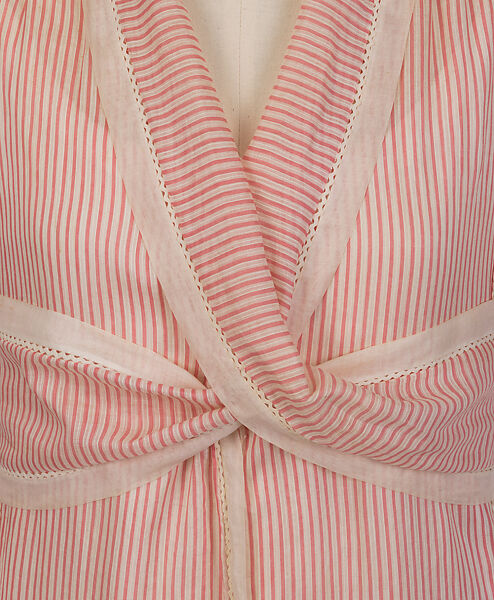 Dress, Jeanne Paquin (French, 1869–1936), cotton, French