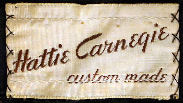 Cocktail dress, House of Dior (French, founded 1946), (a, b) wool
(c) silk, semi-precious stones, French