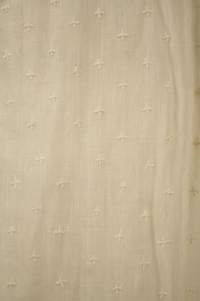 Dress, cotton, American