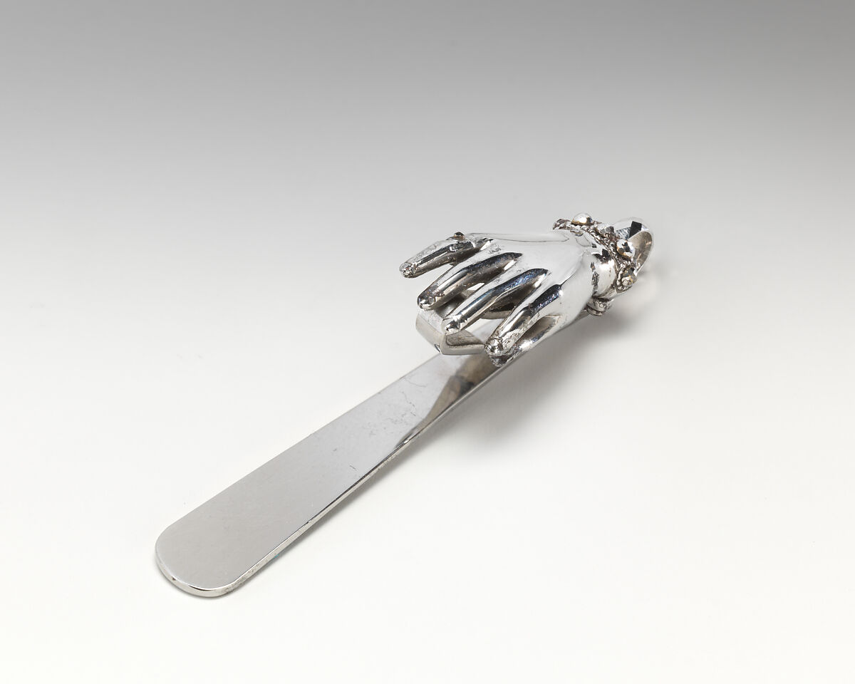 Fifteen-piece parure in leather case, Cut steel; red moroccan leather, gilt stamped, French