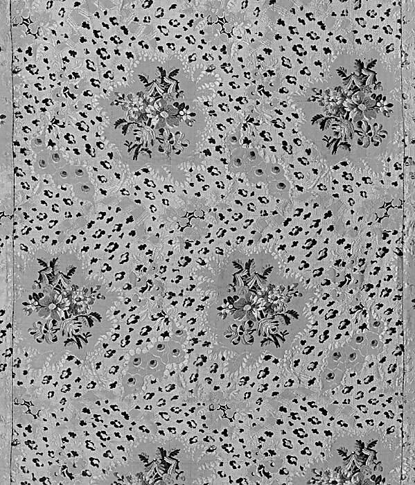 Robe à la française, silk, French