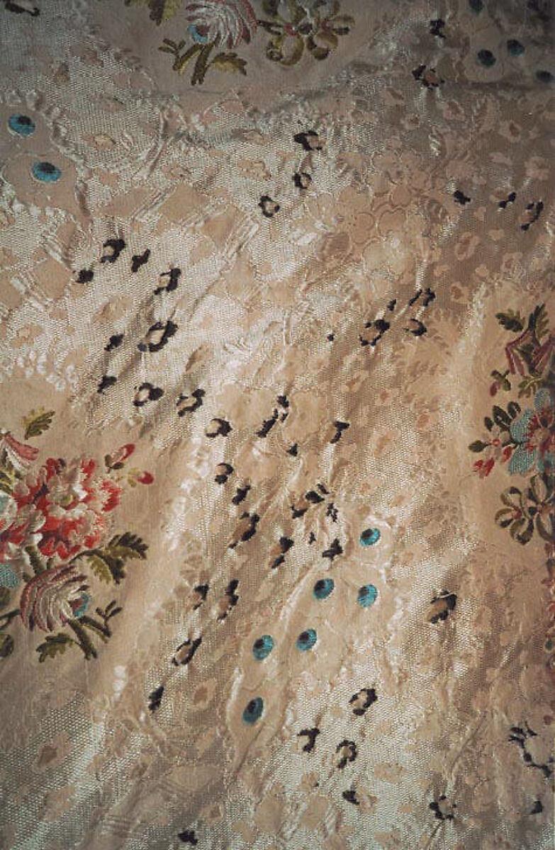 Robe à la française, silk, French