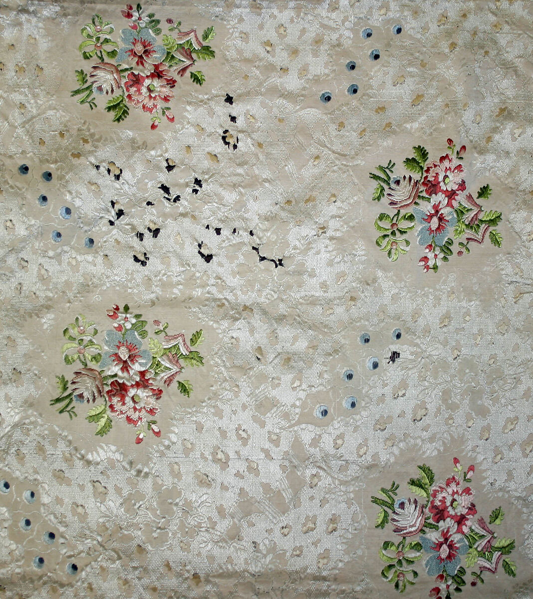 Robe à la française, silk, French