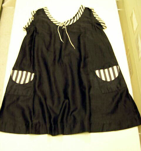 Bathing suit, (a–c) cotton; (d,e) silk, American