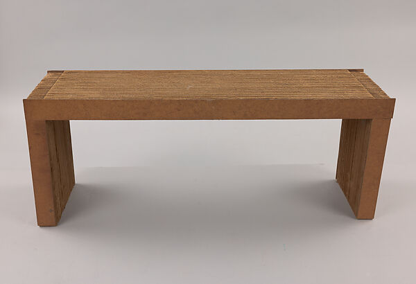 Easy Edges, Frank Gehry (American (born Canada), born 1929), Corrugated cardboard and masonite