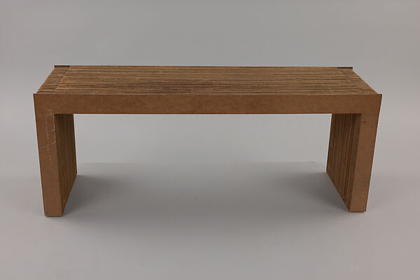 Easy Edges, Frank Gehry (American (born Canada), born 1929), Corrugated cardboard and masonite