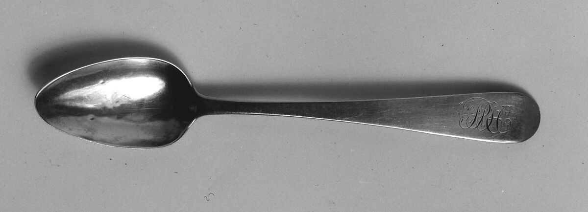 Tea Spoon, Browne and Seal (active ca. 1810), Silver, American 