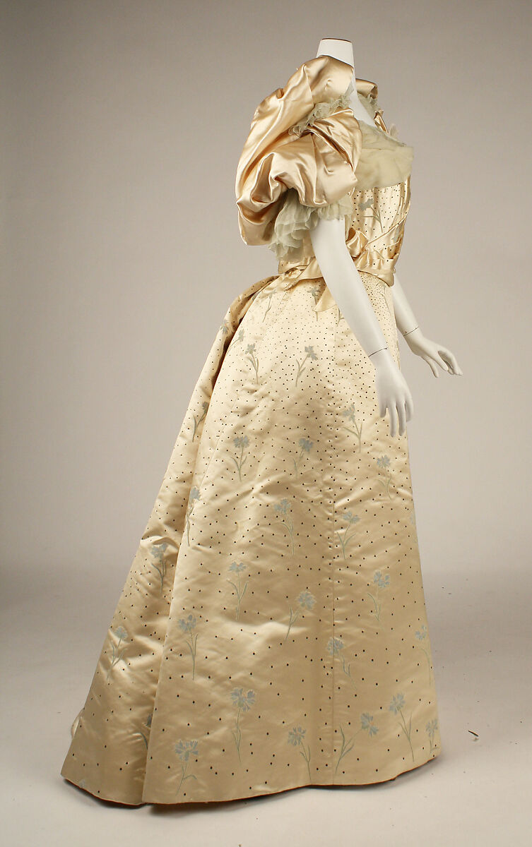 Ball gown, House of Worth (French, 1858–1956), silk, French
