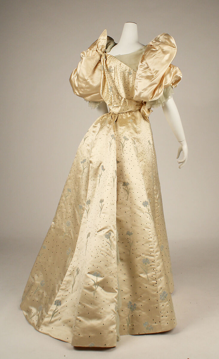 Ball gown, House of Worth (French, 1858–1956), silk, French
