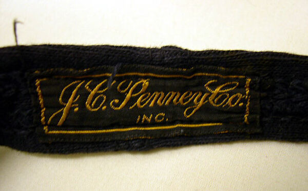 Maillot, J.C. Penney Co., Inc. (American), cotton, American
