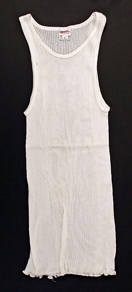 Undershirt, Brooks Brothers (American, founded 1818), cotton, American 