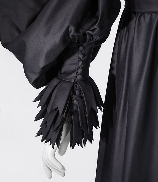 Dress, Viktor &amp; Rolf (Dutch, founded 1993), (a) silk, synthetic fiber, metal; (b) silk; (c) plastic, metal; (d) plastic, Dutch