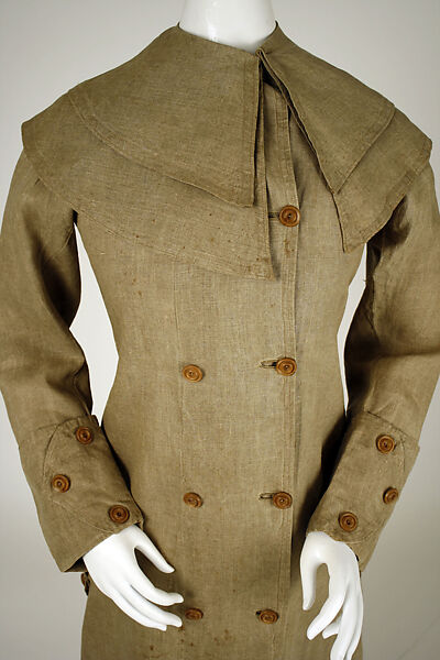 Duster, linen, American