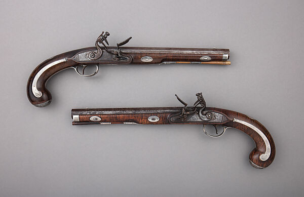 Pennsylvania Brass Barrel Flintlock Pistol