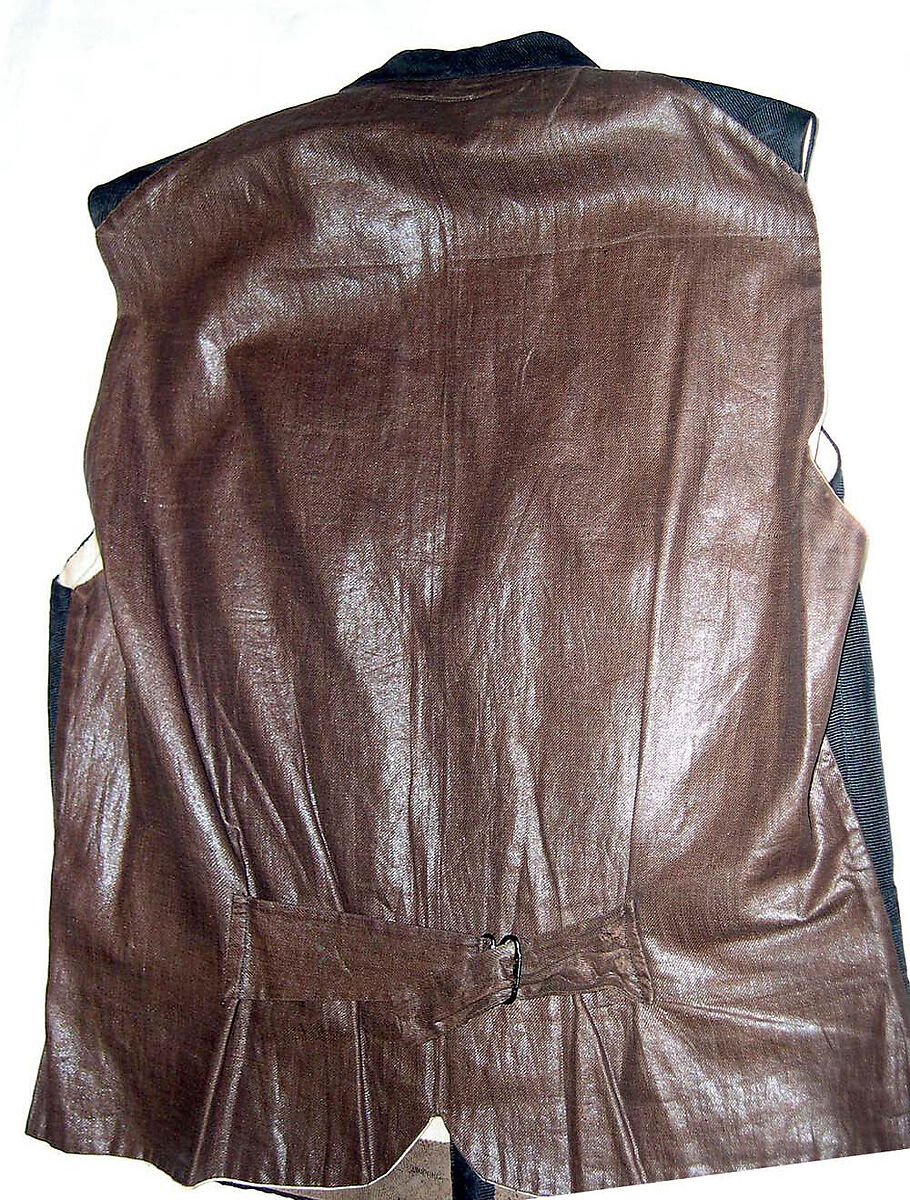 Wedding suit, (a) Byram &amp; Son (American), (a, c) wool
(b) silk, cotton, American