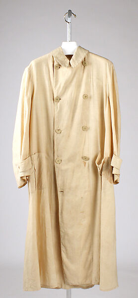 Duster, linen, American 