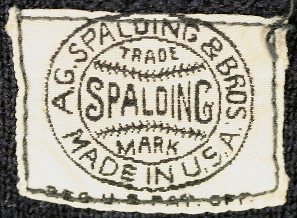 Bathing suit, A. G. Spalding &amp; Bros., wool, American