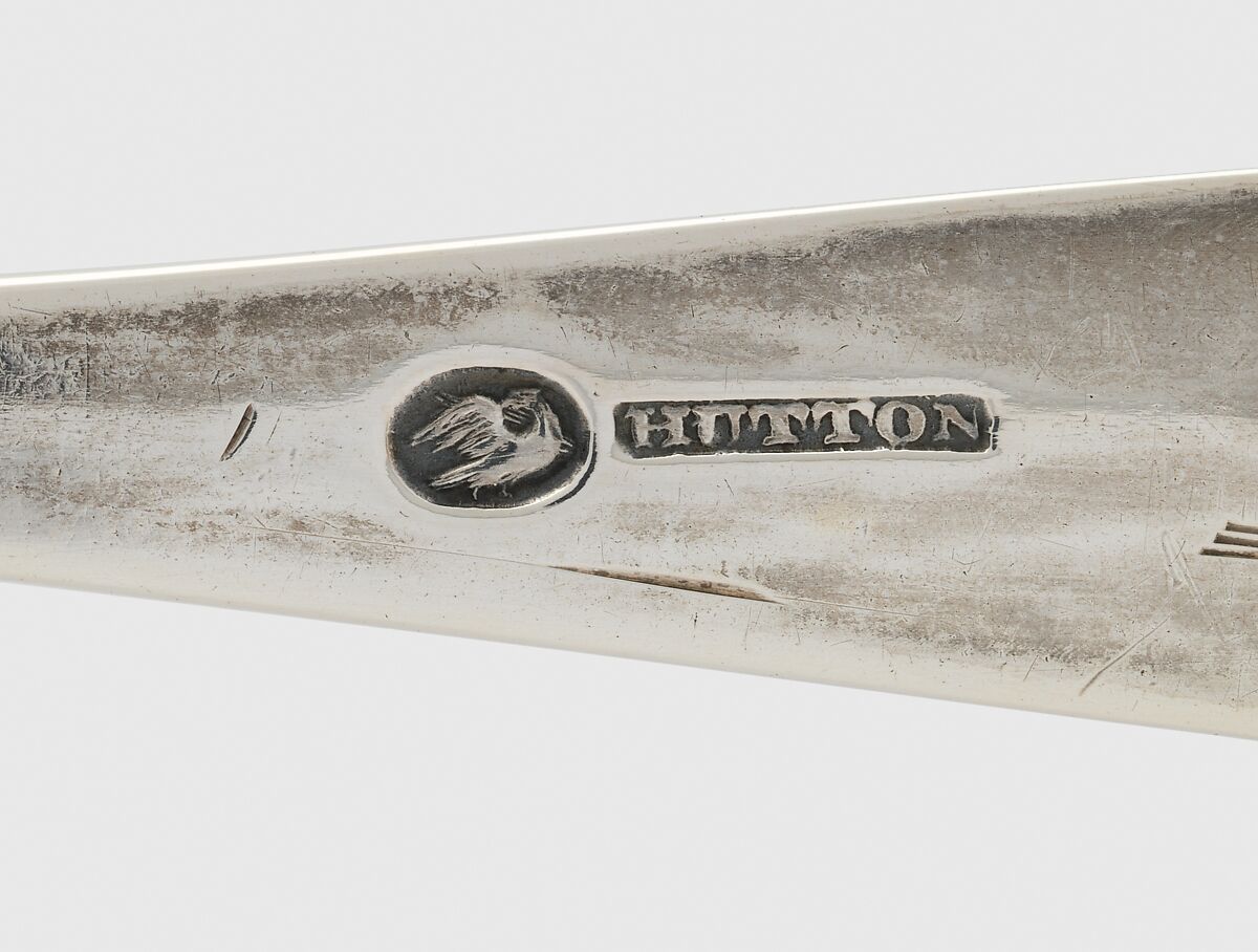 Tea Spoon, Isaac Hutton (American, New York 1766–1855 Albany, New York), Silver, American