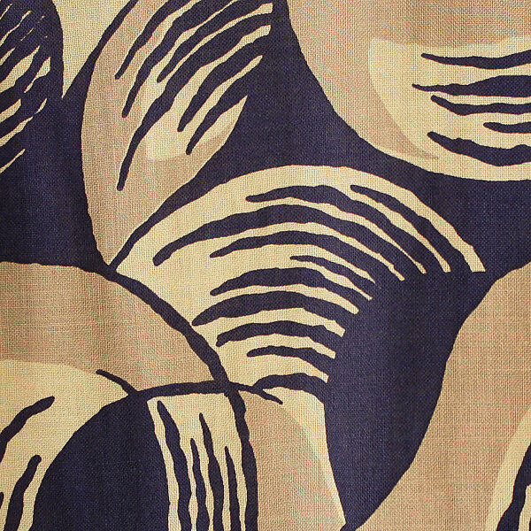 Robe, Charvet et Fils (French), flax, synthetic fiber, French