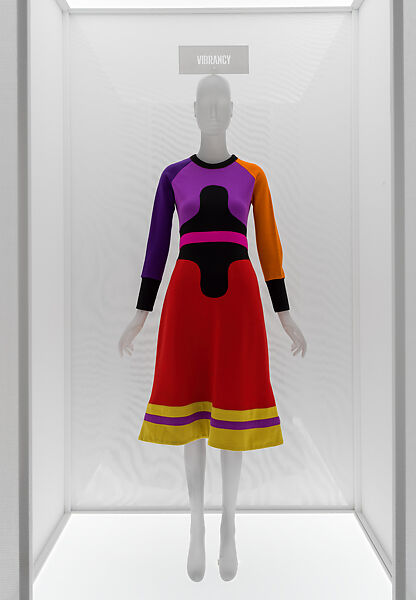 Dress, Stephen Burrows (American, born 1943), Wool, American
