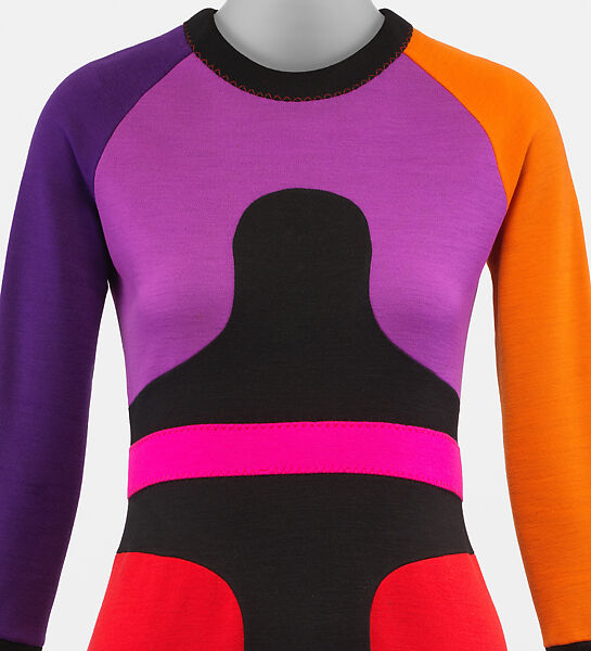 Dress, Stephen Burrows (American, born 1943), Wool, American