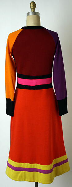 Dress, Stephen Burrows (American, born 1943), Wool, American