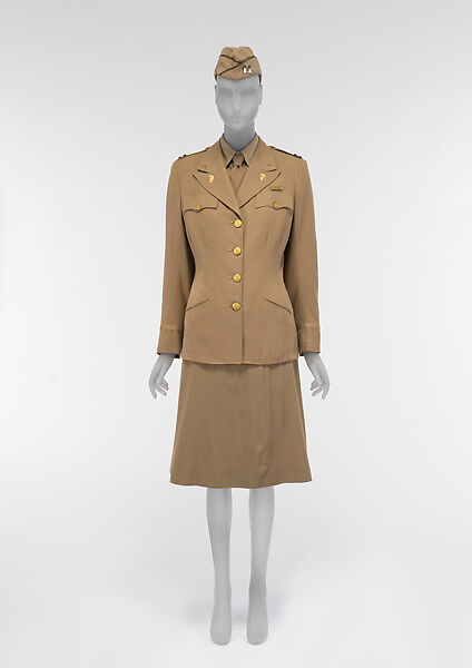 Uniform, (a–c,e–g) wool(d) cotton, American 